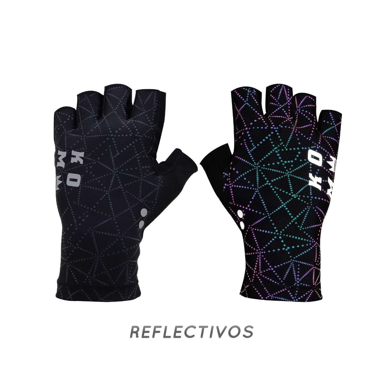 Guantes Dedo Corto- Reflectivos
